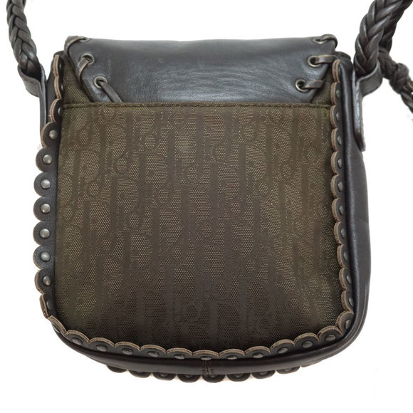 Dior Shoulder Bag Brown Logo - Picture 1 of 10